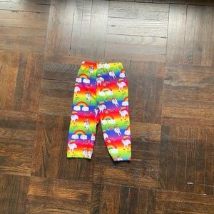 Dori Creations cropped little girl leggings